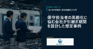 保守担当者の高齢化に悩む会社が引継ぎ期間を設計した想定事例