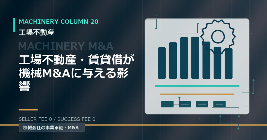 工場不動産・賃貸借が機械M&Aに与える影響